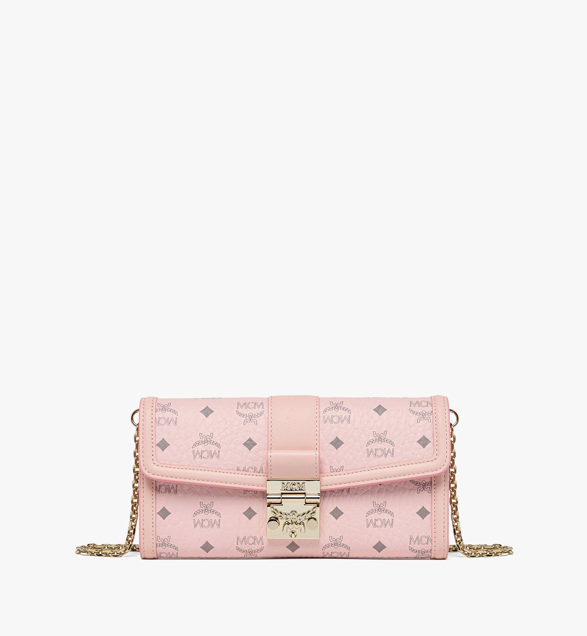 Mcm pink crossbody hotsell